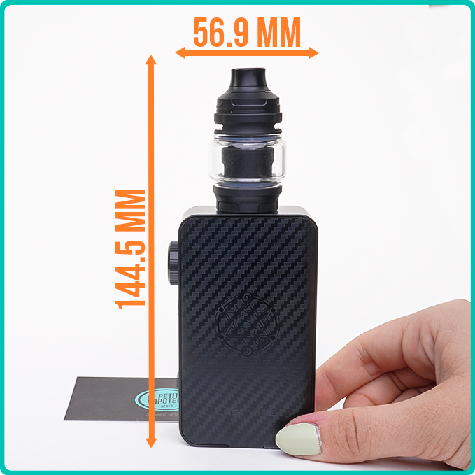 Dimensions du Kit Centaurus BT200 Lost Vape